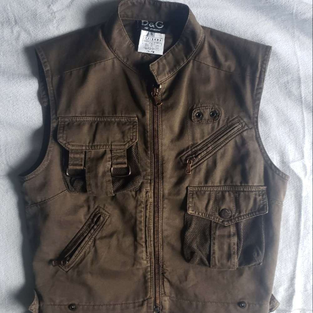 Dolce & Gabbana DESIGNER Unisex Vest Deadstock